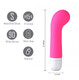 Ava Silicone G-Spot Vibe Neon Pink by Maia Toys - Product SKU MTMA1417P1