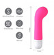 Ava Silicone G-Spot Vibe Neon Pink by Maia Toys - view 2