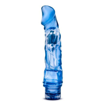 B Yours Vibe 6 Blue Realistic Vibrator by Blush Novelties