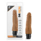 Dr Skin Penis Vibe 14 8 inches Vibrating Penis Mocha by Blush Novelties - view 2