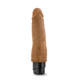 Dr Skin Penis Vibe 14 8 inches Vibrating Penis Mocha by Blush Novelties - view 3