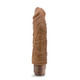 Dr Skin Penis Vibe #10 Mocha Realistic Penis by Blush Novelties - view 4