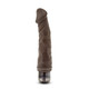 Mr Skin Vibe 6 8.75 inches Chocolate Brown Best Sex Toy