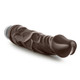 Mr Skin Vibe 6 8.75 inches Chocolate Brown by Blush Novelties - Product SKU BN15316