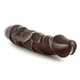 Mr Skin Vibe 6 8.75 inches Chocolate Brown by Blush Novelties - view 2