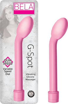 Bela G-Spot Pink Vibrating Silicone Massager Adult Sex Toy