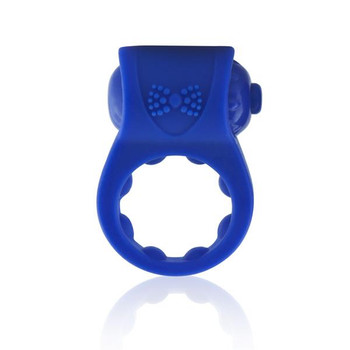 PrimO Tux Blue Vibrating Ring Sex Toy