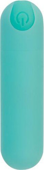 Essential 3 inches Rechargeable Teal Green Vibrator Adult Toys