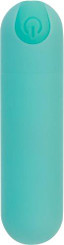 Essential 3 inches Rechargeable Teal Green Vibrator by BMS Enterprises