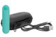 Essential 3 inches Rechargeable Teal Green Vibrator by BMS Enterprises - view 3