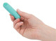 Essential 3 inches Rechargeable Teal Green Vibrator by BMS Enterprises - view 4
