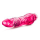 B Yours Vibe 7 Pink Vibrating Dildo by Blush Novelties - Product SKU BN11320