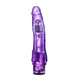 B Yours Vibe 7 Purple Realistic Vibrating Dildo by Blush Novelties - view 4
