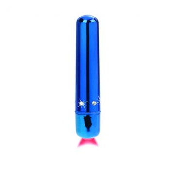 Crystal High Intensity Bullets 2 Blue Bullet Vibrator Adult Sex Toys