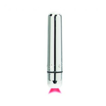 Crystal High Intensity Bullet 2 Silver Adult Toy