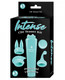 Intense Clit Teaser Kit Blue Mini Massager with 4 Heads by NassToys - Product SKU NW28971