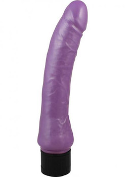 Pearl Sheens Multi Speed Vibrator Waterproof 8.5 Inch - Purple Adult Sex Toys
