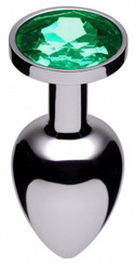 Jewel Butt Plug, Emerald