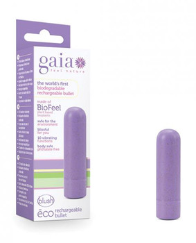 Gaia Eco Bullet Lilac Rechargeable Best Sex Toy