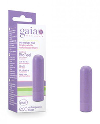Gaia Eco Bullet Lilac Rechargeable by Blush Novelties