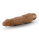 Dr Skin Penis Vibe #4 Mocha Brown Vibrating Dildo by Blush Novelties - view 3