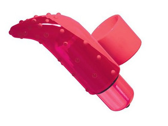 Frisky Finger Pink Vibrator by BMS Enterprises