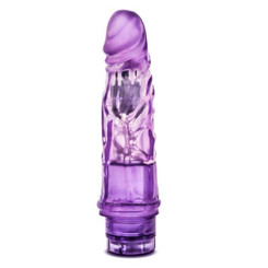 B Yours Vibe 3 Purple Realistic Dildo by Blush Novelties