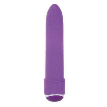 7 Function Classic Chic Mini Vibrator Purple Sex Toy