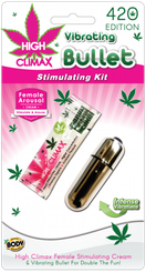 High Climax Vibrating Silver Bullet Stimulating Kit by Body Action Products