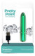 Power Bullet Pretty Point 4in 10 Function Bullet Teal Best Sex Toy