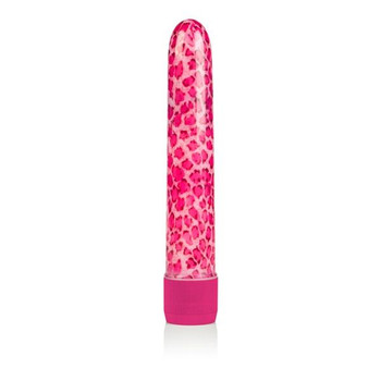 Pink Leopard Waterproof 6.5 Inch Massager by Cal Exotics