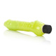 Glow in the Dark Vibrating Jelly Dildo Green by Cal Exotics - Product SKU SE0641 -10