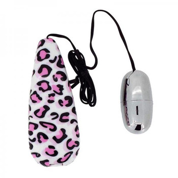 Primal Instincts Pink Leopard Bullet Vibrator Adult Sex Toy