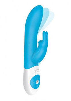 The Come Hither Rabbit Vibrator XL Aqua Blue by The Rabbit Company