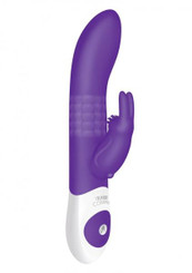 The Beaded Rabbit Vibrator XL Purple Adult Toys