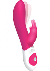 The Come Hither Rabbit Vibrator Hot Pink Sex Toys