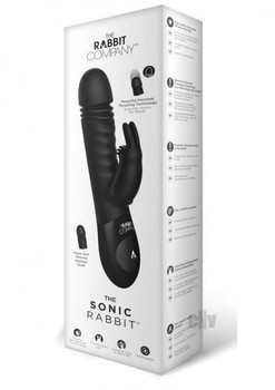 Sonic Rabbit Black Adult Sex Toys