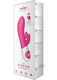 The Kissing Rabbit Vibrator Hot Pink by Adventure Industries - Product SKU CNVEF -ETRC015 -HP