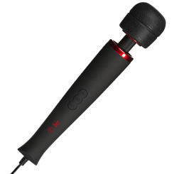 Kink Power Wand With Adapter Black by Doc Johnson