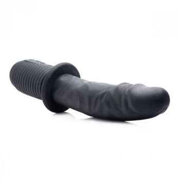 Power Pounder Vibrating And Thrusting Silicone Dildo Adult Sex Toy