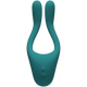 Tryst V2 Bendable Multi Erogenous Zone Massager Remote Teal by Doc Johnson - Product SKU CNVEF -EDJ -0990 -17 -3