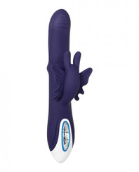 Put A Ring On It Purple Rabbit Vibrator by Evolved Novelties
