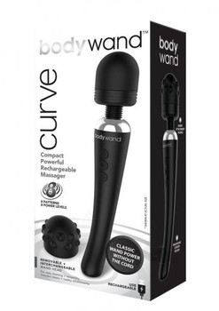 Bodywand Curve Rechargeable Black Best Sex Toys
