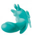 The Butterfly Effect Green Rabbit Style Vibrator Best Sex Toy