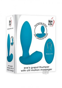 Aande Eve Gspot Thumper Clit Massager Teal Best Sex Toys