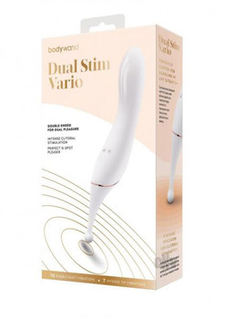 Bodywand Dual Stim Vario White/gold by Xgen, Llc.