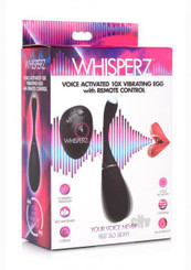 Whisperz Voice Active Egg Black Adult Sex Toy