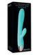 Eves Rechargeable Pulsating Dual Massager Teal Blue by Evolved Novelties - Product SKU CNVEF -EEN -AE -4296