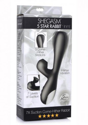 The Inmi Shegasm Suction Come Hither Black Sex Toy For Sale