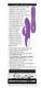 Evolved Novelties Romantic Rabbit Vibrator Purple - Product SKU CNVEF-EEN-0854